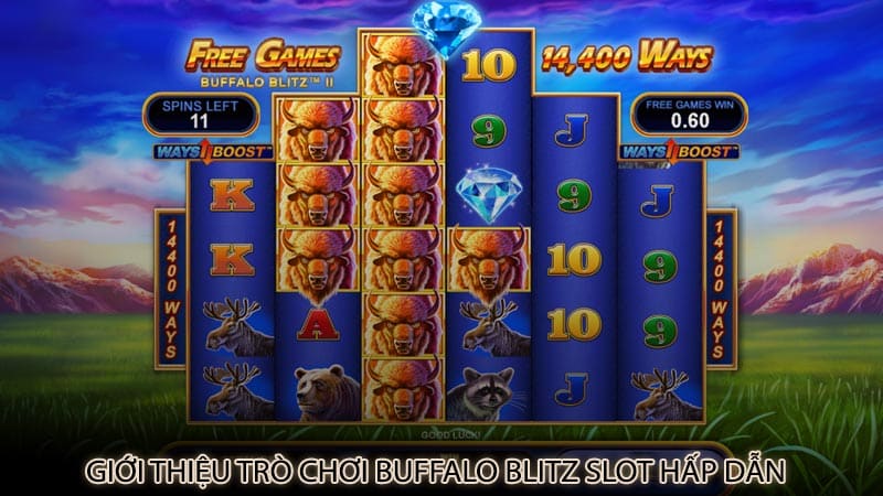 Giới thiệu trò chơi Buffalo Blitz slot hấp dẫn