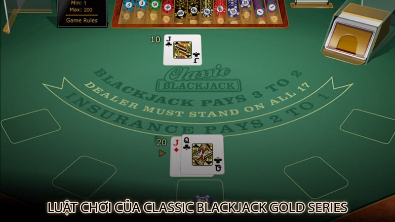 Luật chơi của Classic Blackjack Gold Series